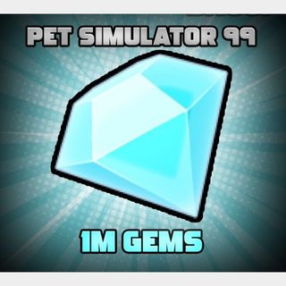 Pet Simulator 99 1M Gems - Game Items - Gameflip