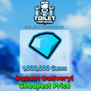 1M Toilet Tower Defense Gems | TTD
