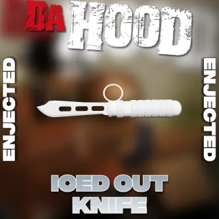 Iced Out Knife - Da Hood