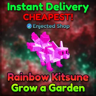 🌈Rainbow Kitsune Pet 🌈 | FASTEST DELIVERY | CHEAPEST 🏷️| ❤️ LIMITED | Kitsune | Kitsunea | Kitsunes | Kitsunee | Kitsunez