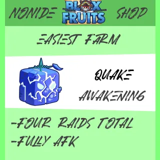 Quake Fruit Full Awakening