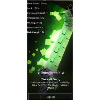 blade of glorp pilot DONE IN 1 HR AND OVER