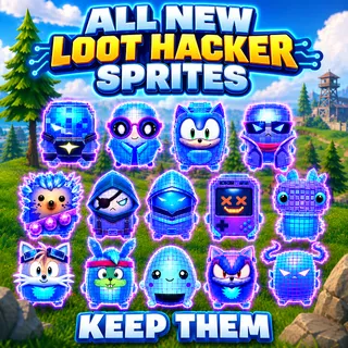 All New Loot Hacker Sprites | Keep Them