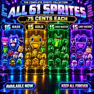 All Sprites | .75 Each | Keep Them