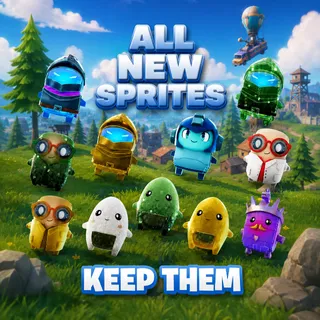 All 11 New Sprites | Keep Them