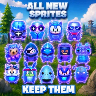 All New Loot Hacker Sprites | .75 Each | Keep Them 