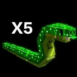 Emerald Snake x5