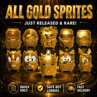 All Gold Sprites | No Klombo