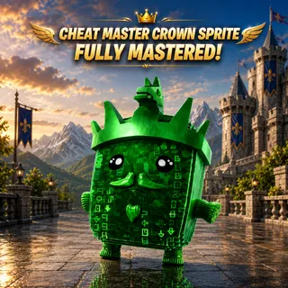 Cheat Master Crown Sprite  | Level 5 Mastered