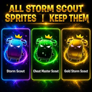 All Storm Scout Sprites | Keep Them