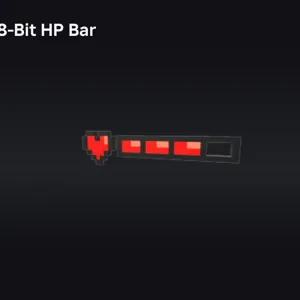 8 bit hp bar