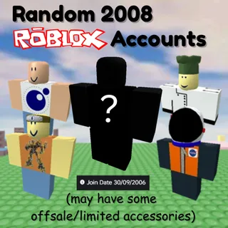 🔥 Random 2006 OG Account - Possible Offsale/Limited Items 🔥