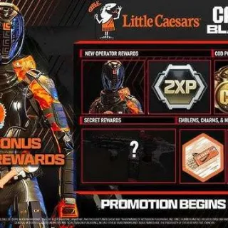 Black Ops 7 LITTLE CEASARS CODES BOGO