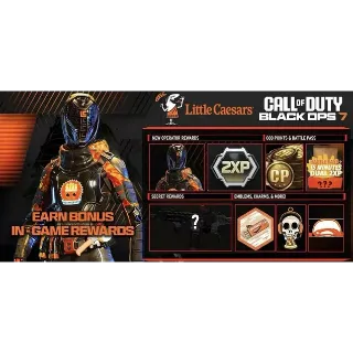 3 CODES Black Ops 7 Little Ceasars 