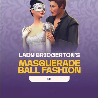 The Sims 4 Lady Bridgerton’s Masquerade Ball Fashion Kit