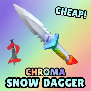 Mm2 chroma snow dagger