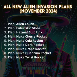 All New Alien Invasion Plans