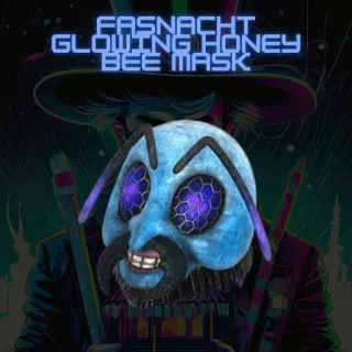 Glowing Honey Bee Mask