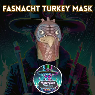 Fasnacht Turkey Mask