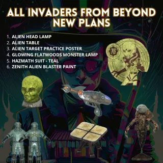 ALL INVADERS FROM BEYOND NEW PLANS