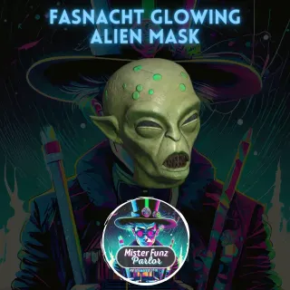 Glowing Alien Mask