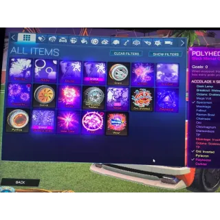 rocket league account t white fennec