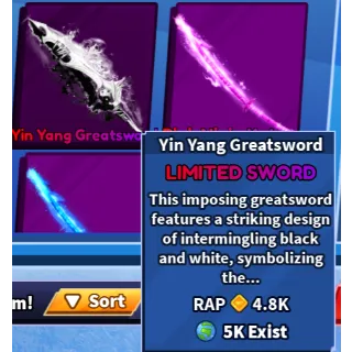 Ying Yang Greatsword