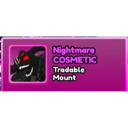 World Zero - Nightmare Ghoul Mount