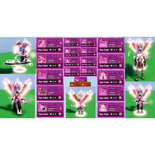 World Zero - Light Rose Set 