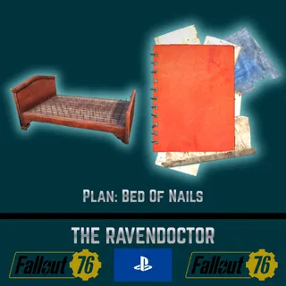 Plan: Bed Of Nails - Fallout 76 PS4/PS5