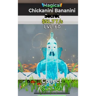 FORTNITE - STEAL THE BRAINROT - CHICKANINI BANANINI / SECRET / MAGICAL / 51.7T/s
