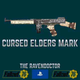CURSED ELDERS MARK - FALLOUT 76 PS4/PS5