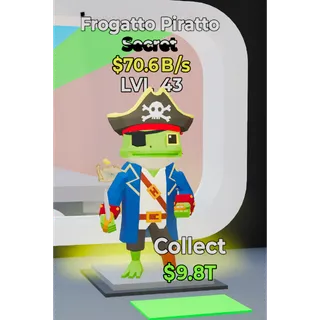FORTNITE - STEAL THE BRAINROT - FROGATTO PIRATTO / SECRET
