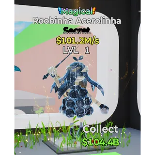 FORTNITE - STEAL THE BRAINROT - ROOBINHA ACEROLINHA / SECRET / MAGICAL
