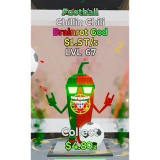 FORTNITE - STEAL THE BRAINROT - CHILLIN CHILI / BRAINROT GOD / FOOTBALL / LVL 67