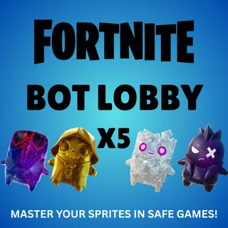 FORTNITE BOT LOBBY X5 - MASTER YOUR SPRITES SAFELY