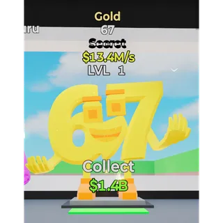 FORTNITE - STEAL THE BRAINROT - 67 SIX SEVEN / SECRET / GOLD