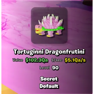 FORTNITE - FISH FOR BRAINROTS - TORTUGINNI DRAGONFRUTINI/SECRET/LEVEL 90