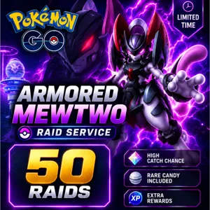 50x Armored Mewtwo Raids