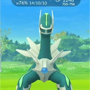 Shiny Dialga Pokemon Go