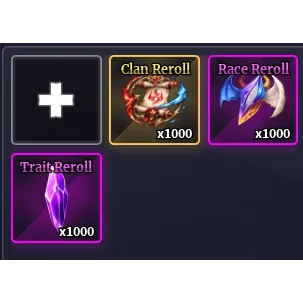 Clan Reroll 1000x + Free Cosmetic Crate + Reroll  - Sailor Piece