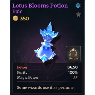Lotus Blooms SS - Wizard Alchemy
