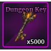 x5000 Dungeon key - Sailor Piece