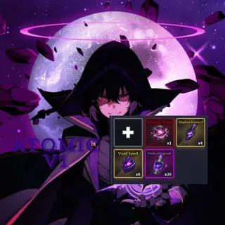 Atomic v1 + Free Reroll + Weapon Set B10 - sailor piece