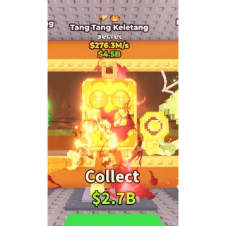 Tang tang keletang 276.3Mm/s