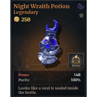 Night Wraith - Wizard Alchemy