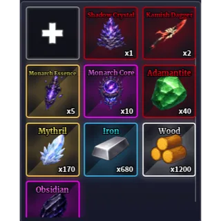 Jinwoo v2 + Free Weapon Set B10 - sailor piece