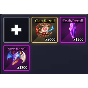 Clan Reroll 5000x + Free Cosmetic Crate + Reroll  - Sailor Piece