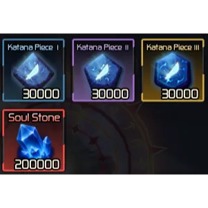 [Not duped] Katana Piece upgrade setup - Broken Blade