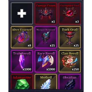 ALTER SABER +  Free Reroll + Weapon Set B10 - sailor piece